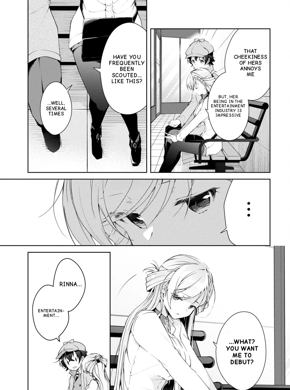Isshiki-san wa Koi wo shiritai. Chapter 31 page 54 - 