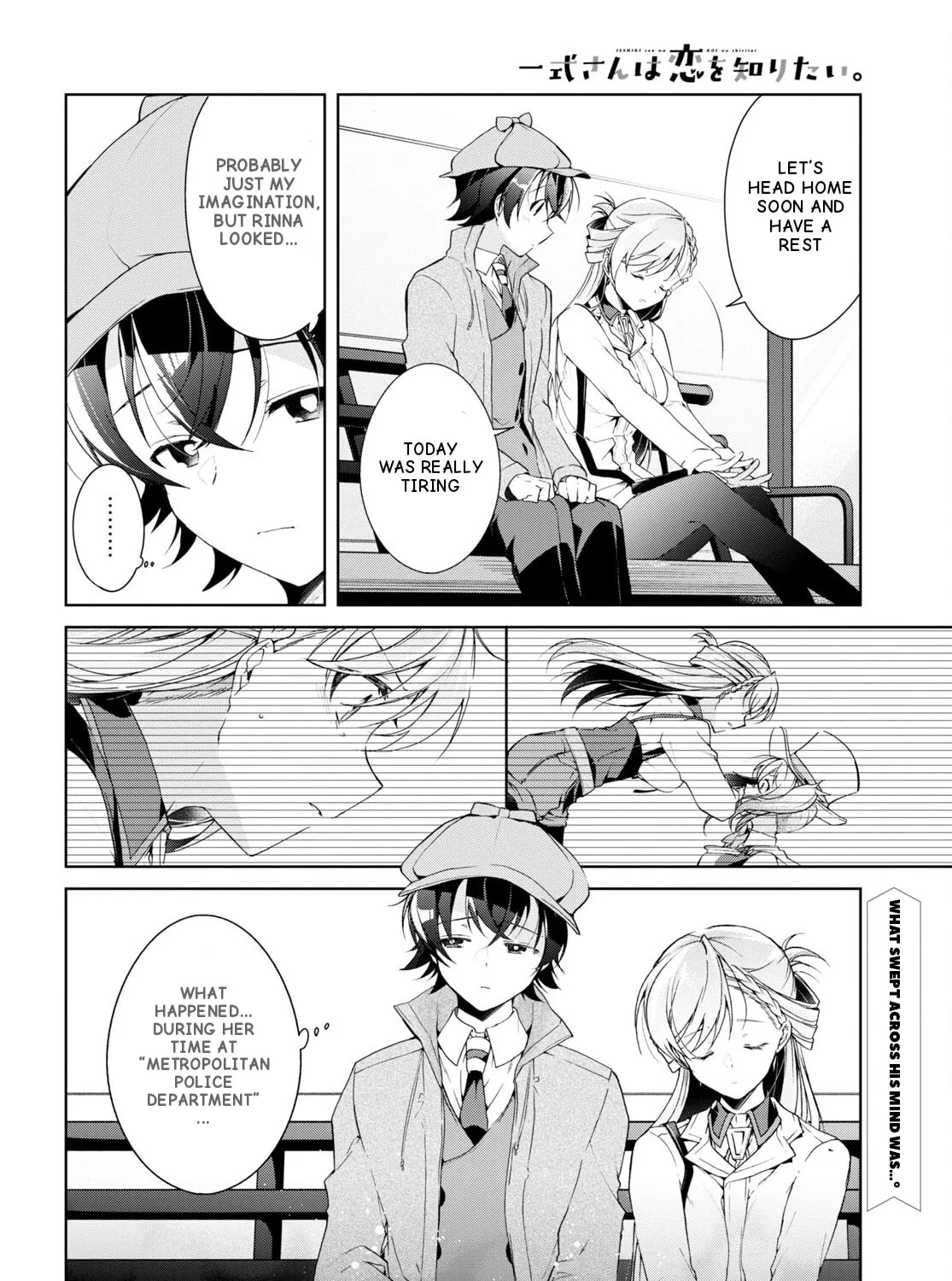 Isshiki-san wa Koi wo shiritai. Chapter 31 page 60 - 