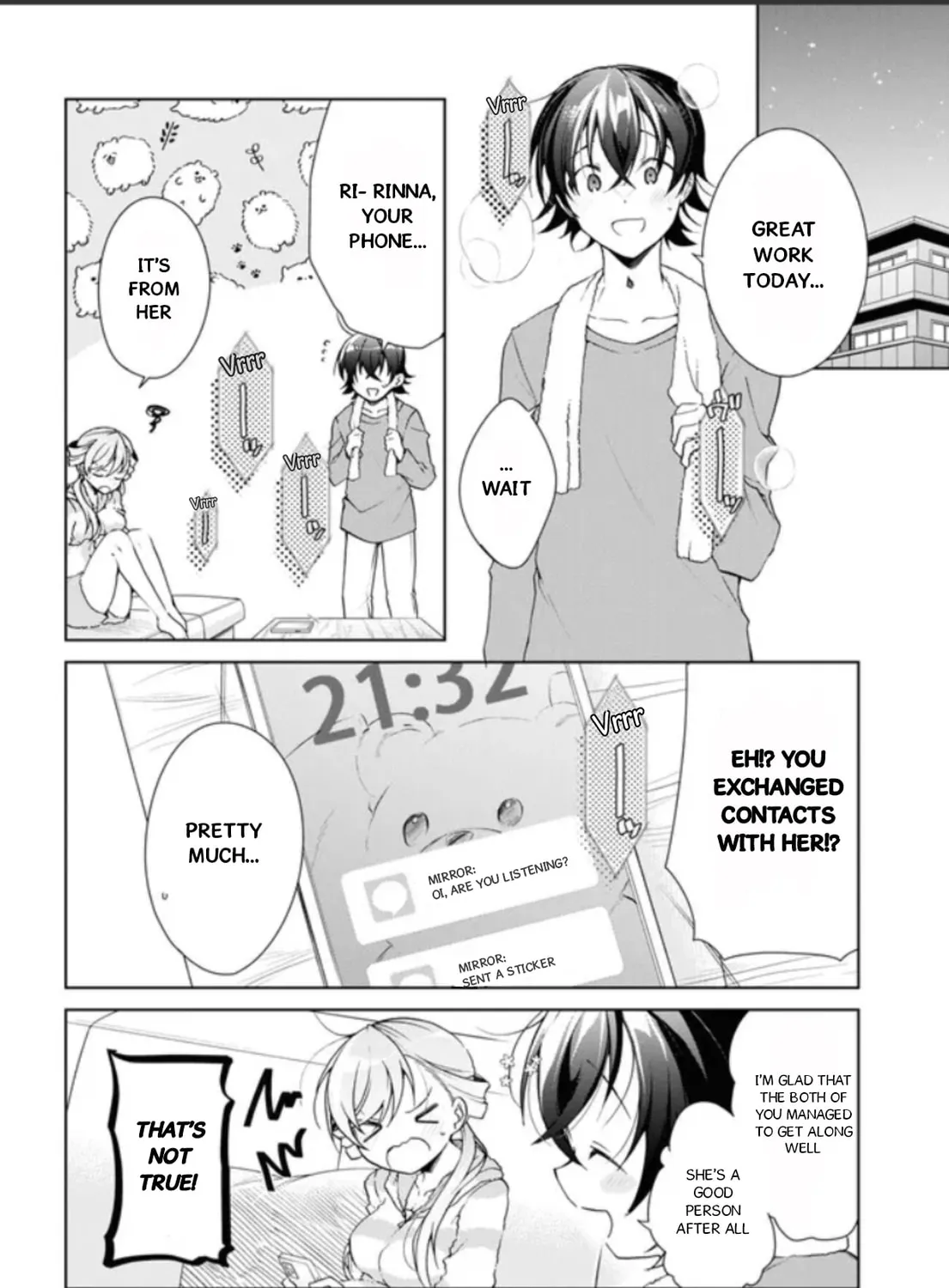 Isshiki-san wa Koi wo shiritai. Chapter 32.5 page 42 - 