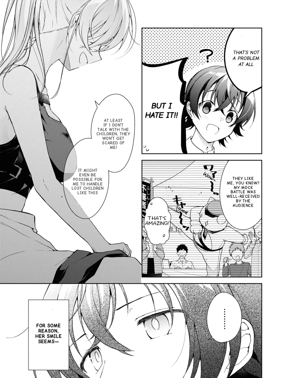 Isshiki-san wa Koi wo shiritai. Chapter 32 page 36 - 