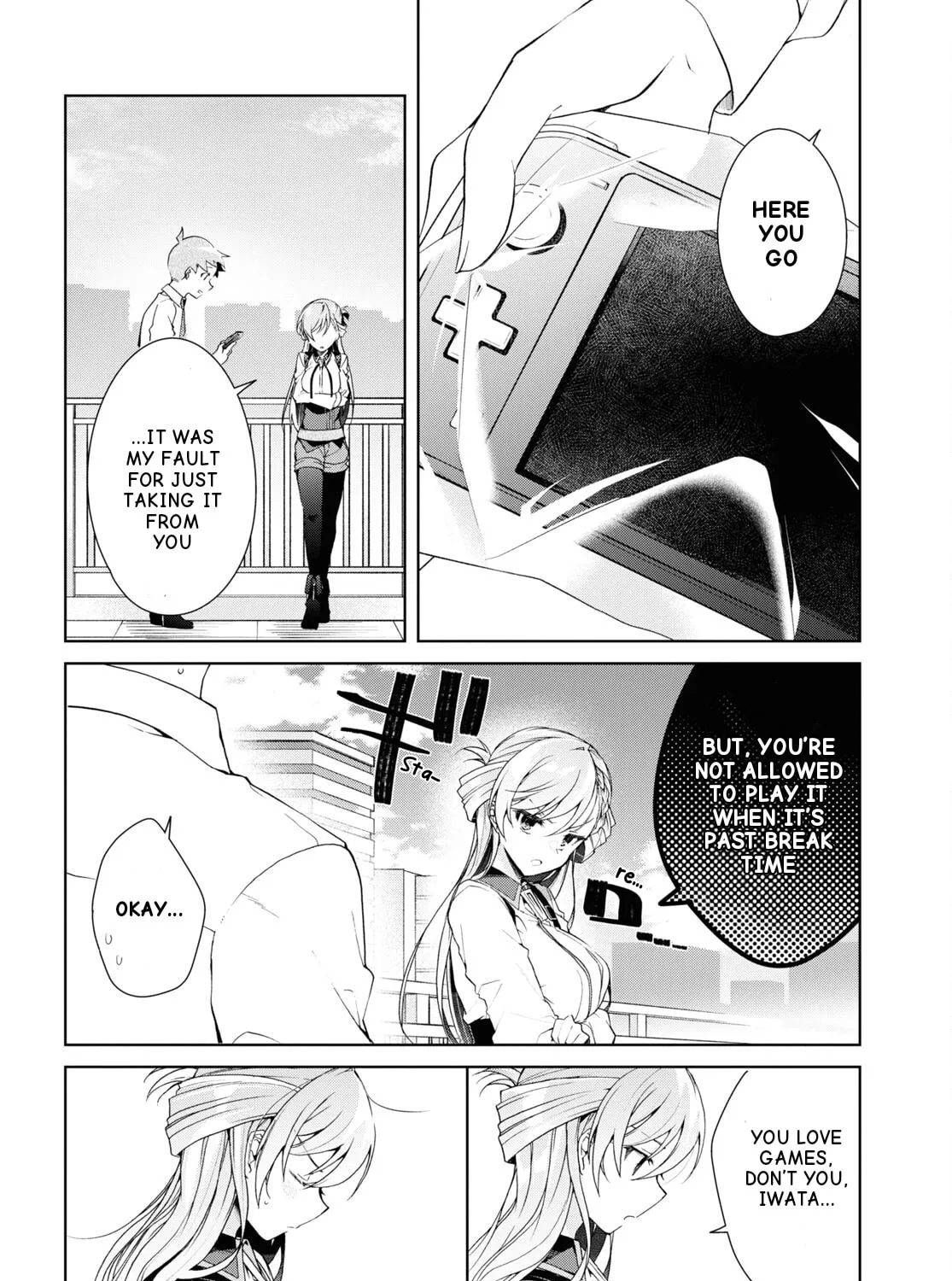 Isshiki-san wa Koi wo shiritai. Chapter 33 page 32 - 