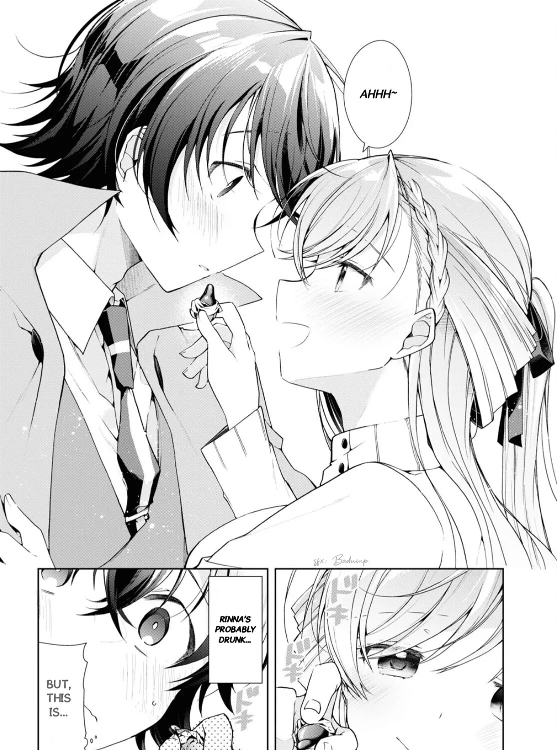 Isshiki-san wa Koi wo shiritai. Chapter 34 page 36 - 