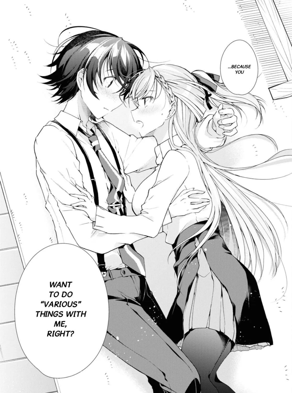 Isshiki-san wa Koi wo shiritai. Chapter 34 page 52 - 