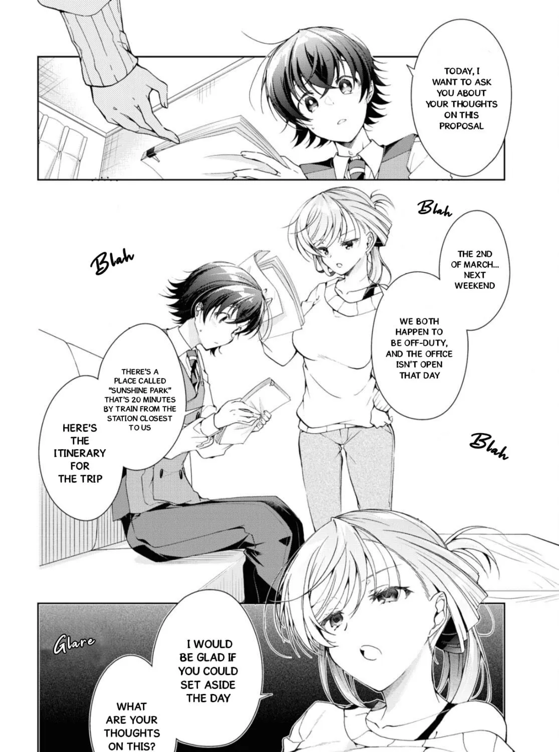 Isshiki-san wa Koi wo shiritai. Chapter 36 page 8 - 