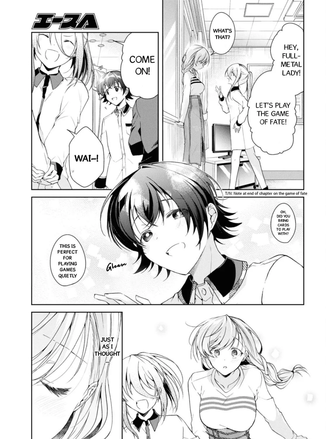 Isshiki-san wa Koi wo shiritai. Chapter 37 page 22 - 