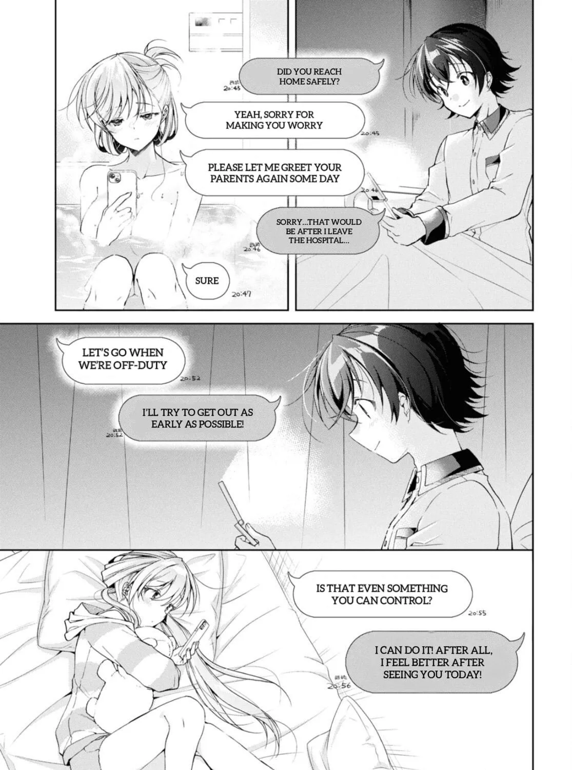 Isshiki-san wa Koi wo shiritai. Chapter 37 page 58 - 