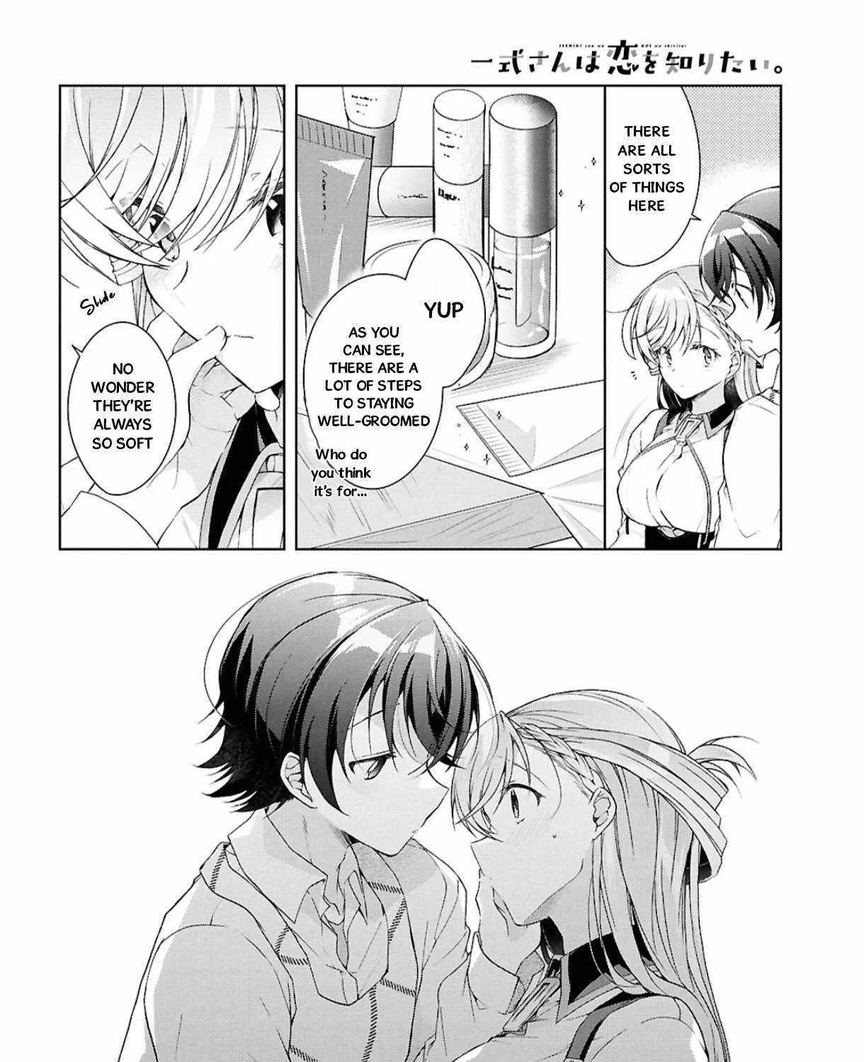 Isshiki-san wa Koi wo shiritai. Chapter 38 page 17 - 