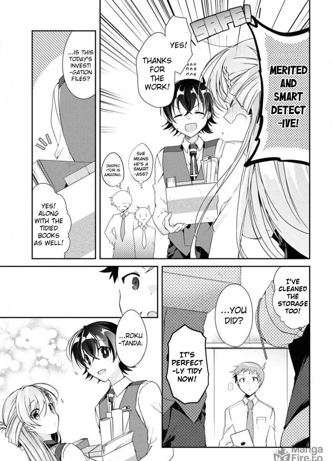 Isshiki-san wa Koi wo shiritai. Chapter 4 page 17 - 