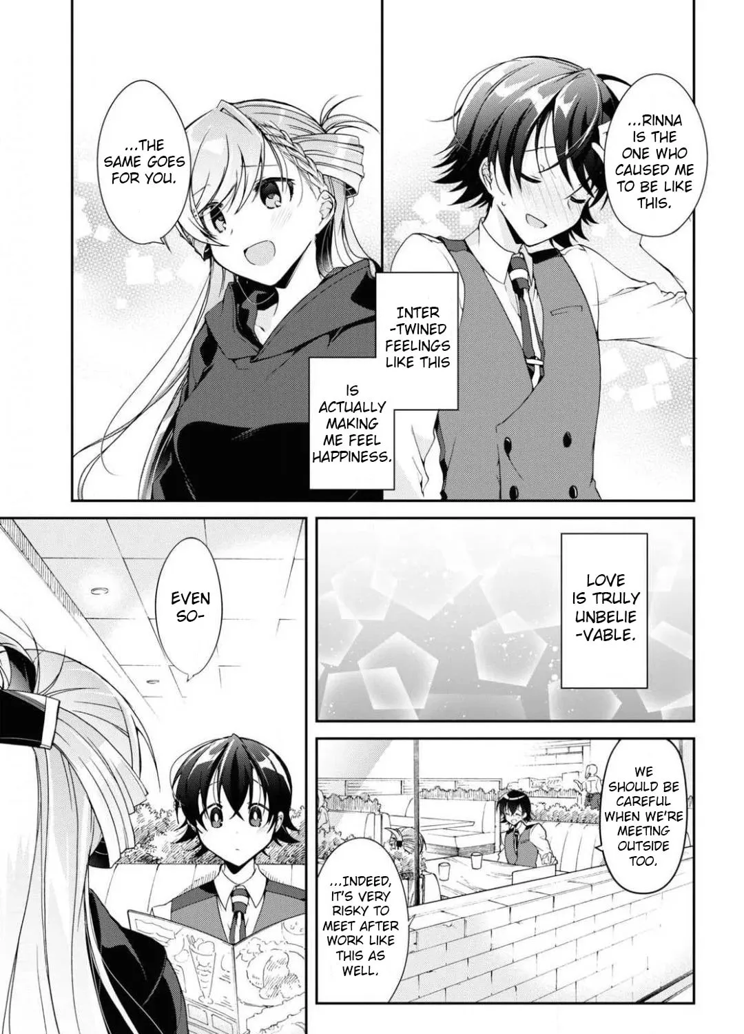 Isshiki-san wa Koi wo shiritai. Chapter 4 page 45 - 