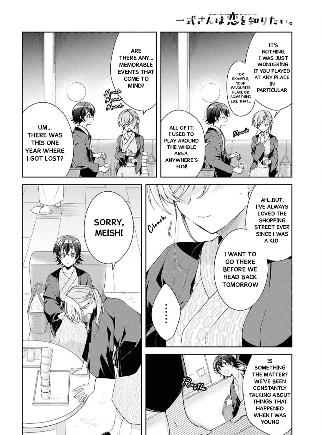 Isshiki-san wa Koi wo shiritai. Chapter 40 page 28 - 