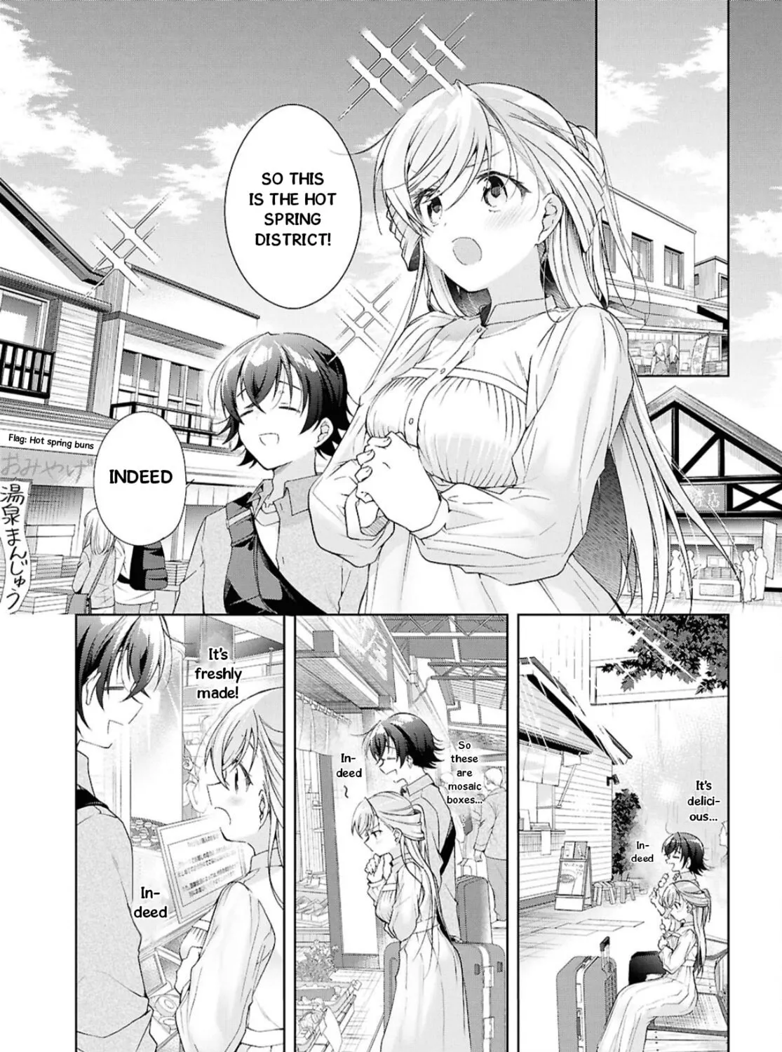 Isshiki-san wa Koi wo shiritai. Chapter 42 page 36 - 
