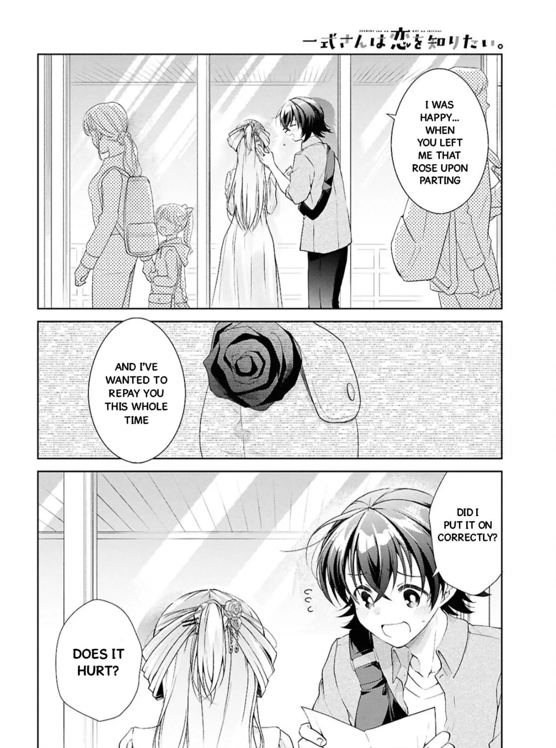 Isshiki-san wa Koi wo shiritai. Chapter 42 page 54 - 