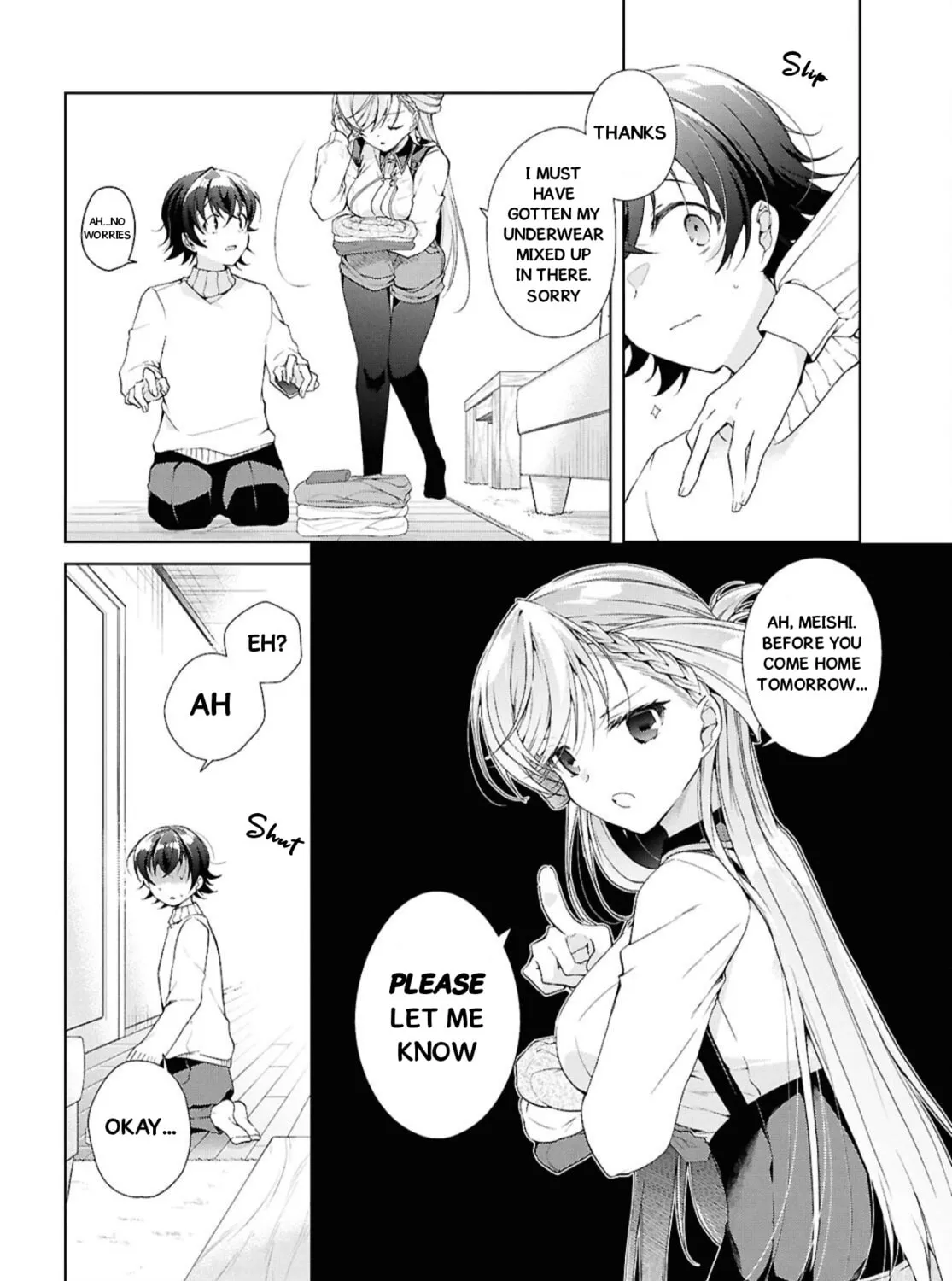 Isshiki-san wa Koi wo shiritai. Chapter 44 page 12 - 