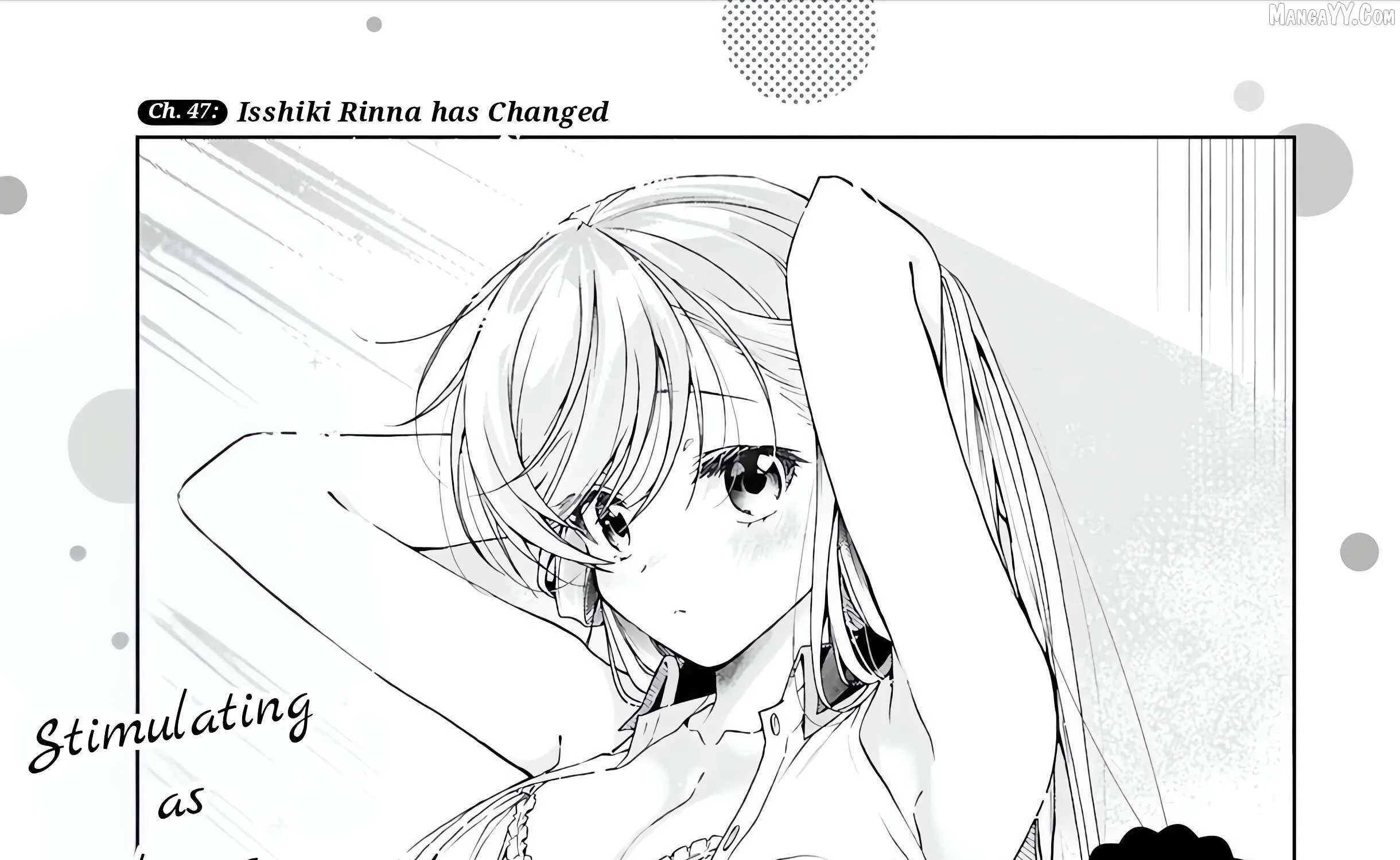 Isshiki-san wa Koi wo shiritai. Chapter 47 page 3 - 