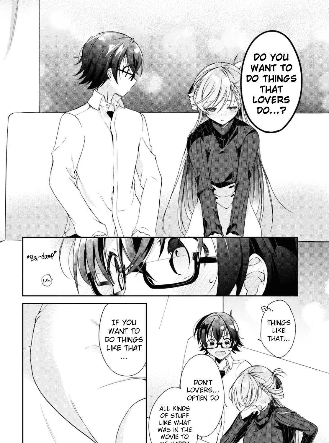 Isshiki-san wa Koi wo shiritai. Chapter 5 page 35 - 