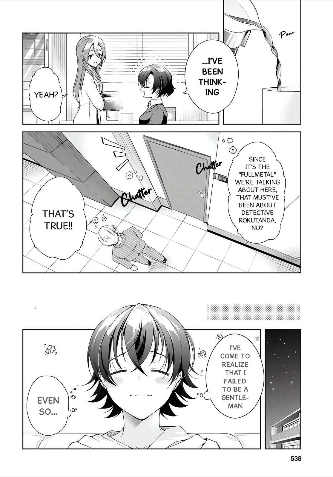 Isshiki-san wa Koi wo shiritai. Chapter 50 page 28 - 