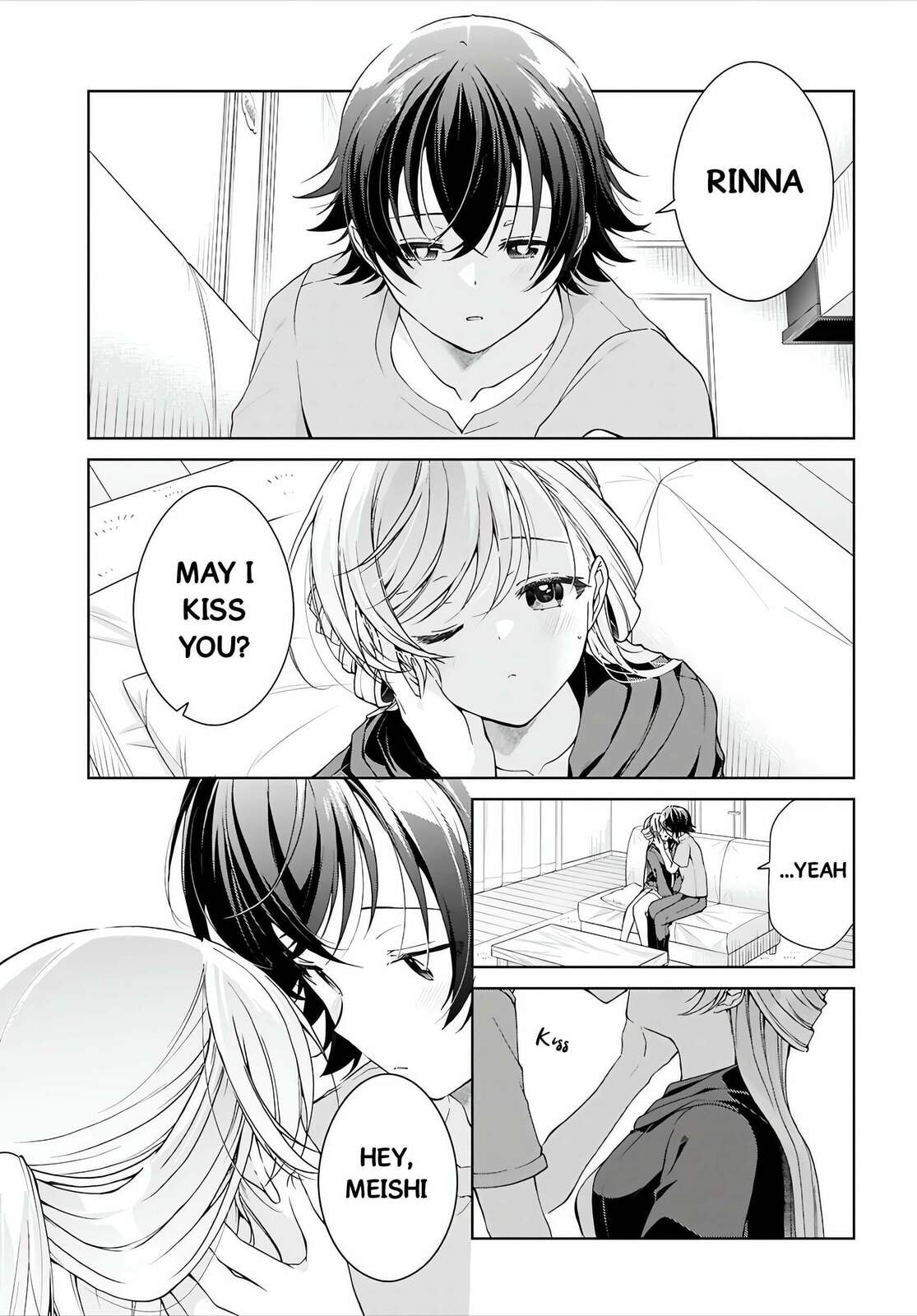 Isshiki-san wa Koi wo shiritai. Chapter 50 page 4 - 