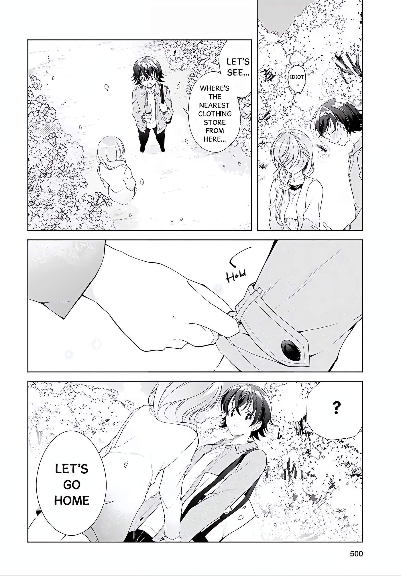 Isshiki-san wa Koi wo shiritai. Chapter 52.1 page 25 - 