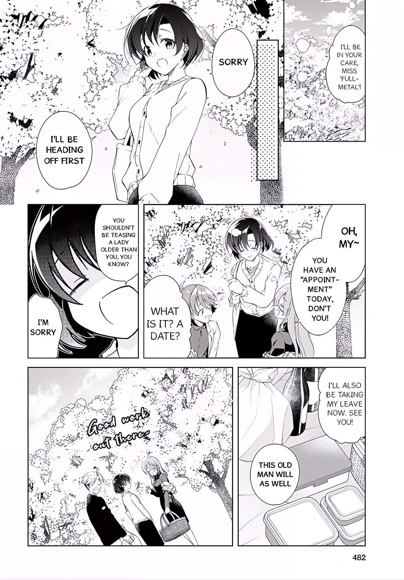Isshiki-san wa Koi wo shiritai. Chapter 52.1 page 8 - 