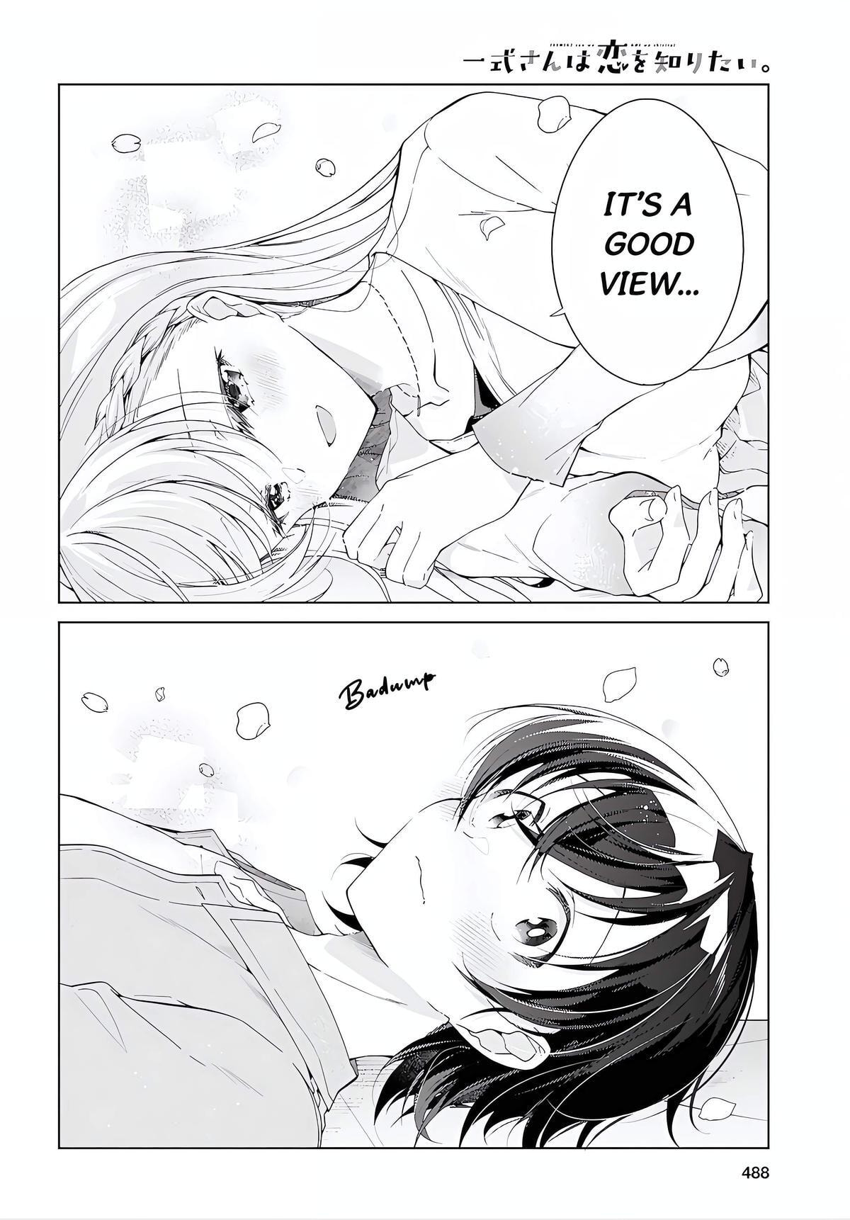 Isshiki-san wa Koi wo shiritai. Chapter 52.5 page 14 - 