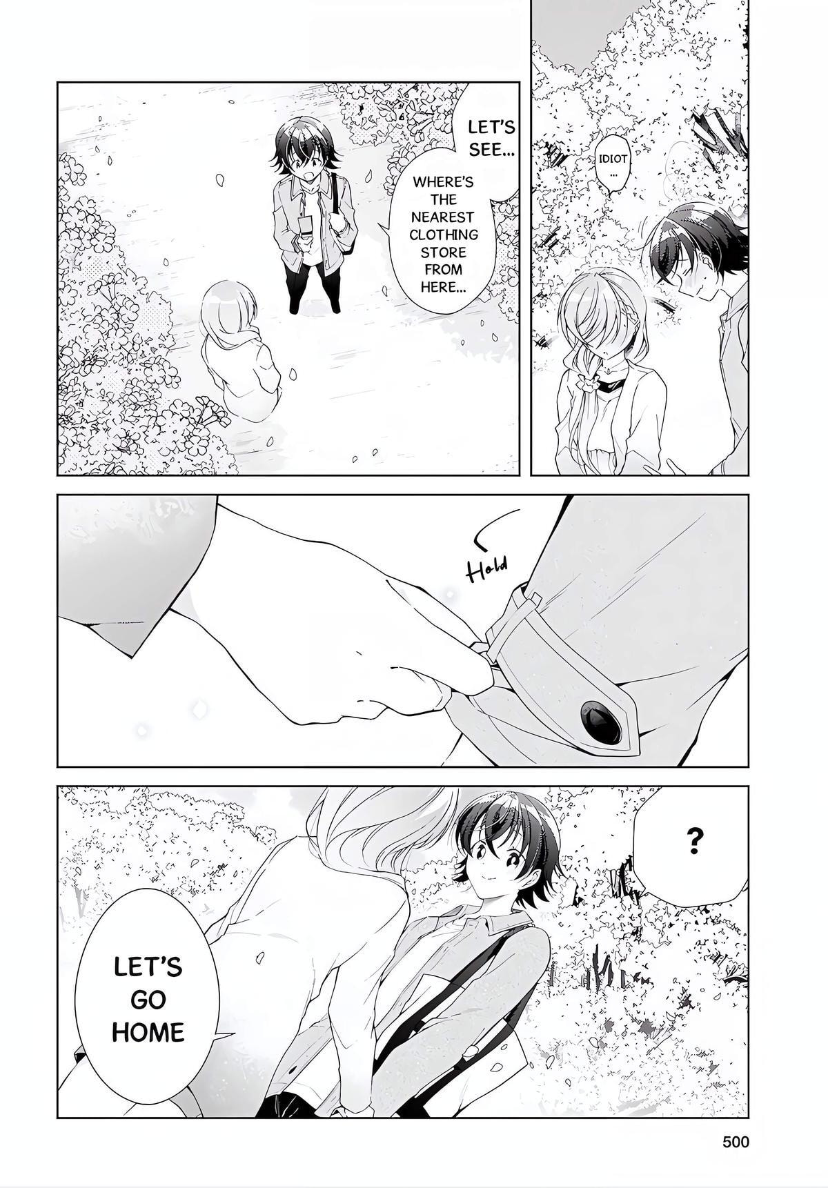 Isshiki-san wa Koi wo shiritai. Chapter 52.5 page 25 - 