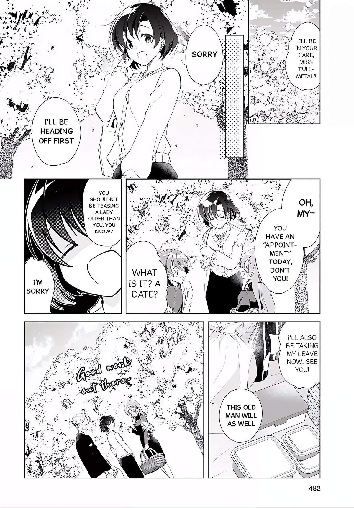 Isshiki-san wa Koi wo shiritai. Chapter 52.5 page 8 - 