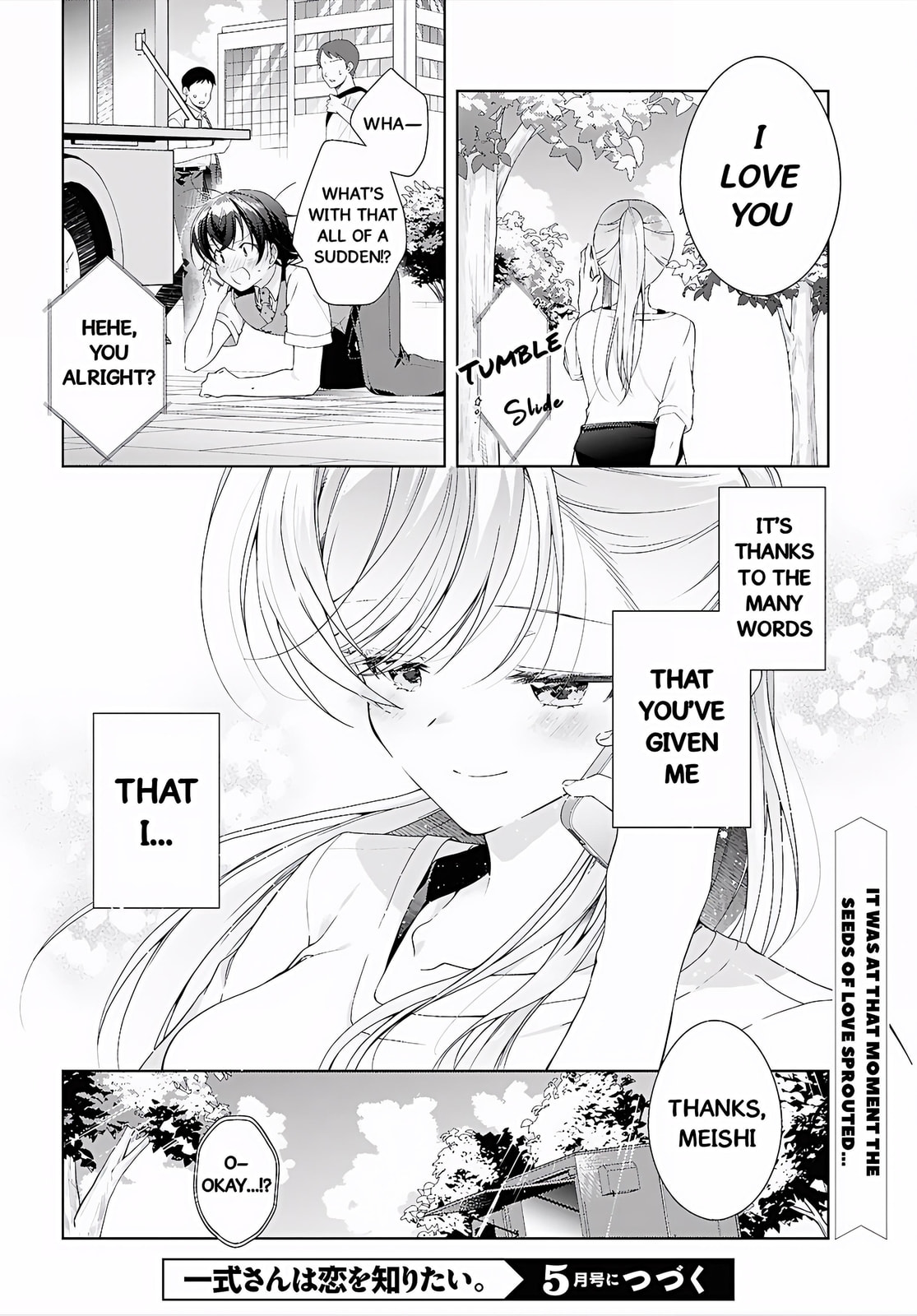 Isshiki-san wa Koi wo shiritai. Chapter 52 page 38 - 