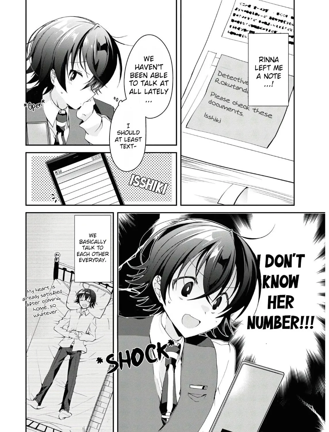 Isshiki-san wa Koi wo shiritai. Chapter 6 page 25 - 
