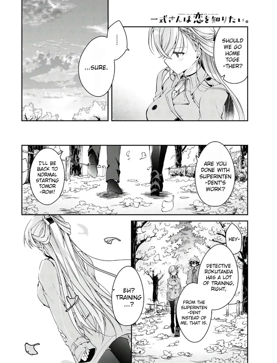 Isshiki-san wa Koi wo shiritai. Chapter 6 page 37 - 