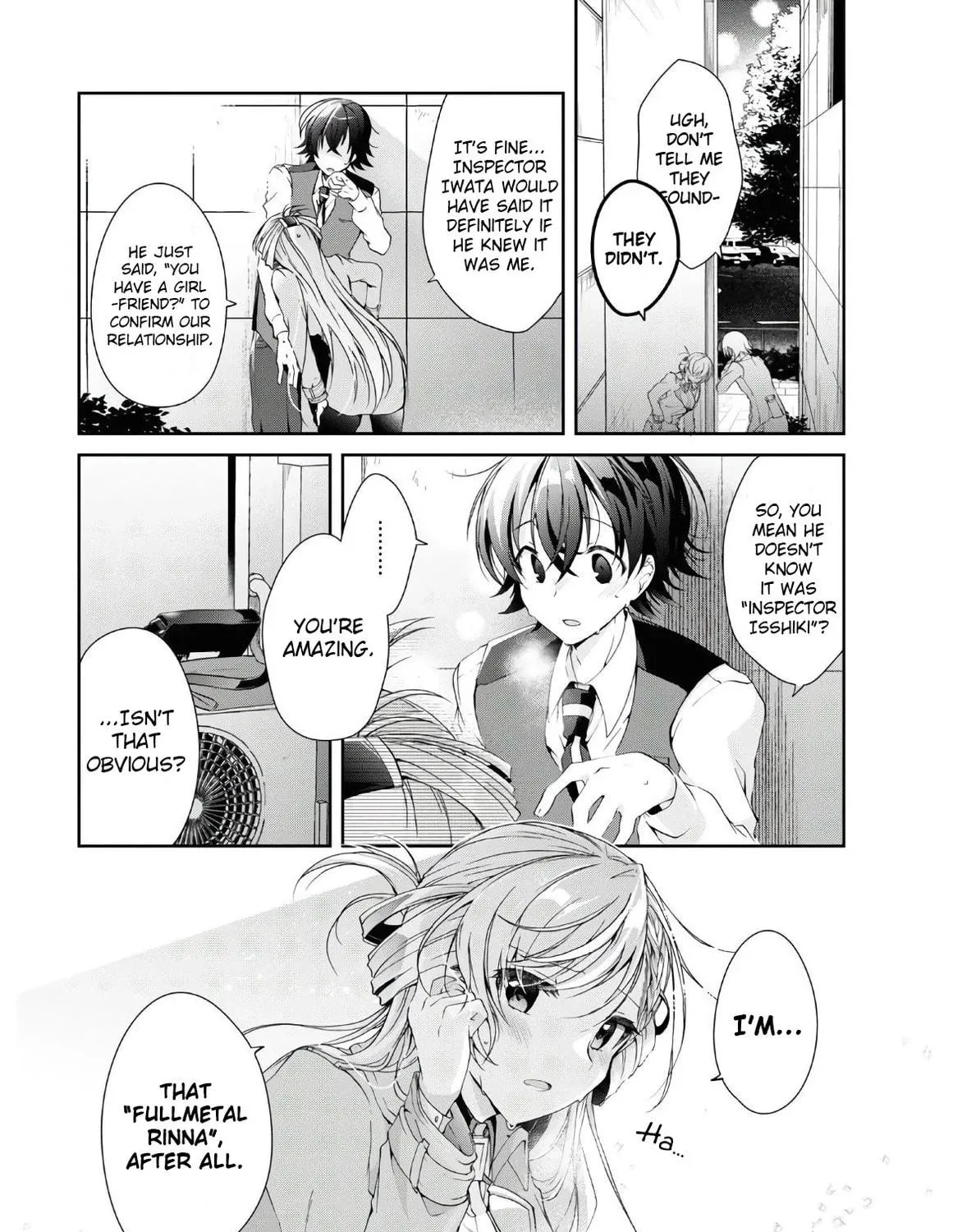 Isshiki-san wa Koi wo shiritai. Chapter 7 page 19 - 