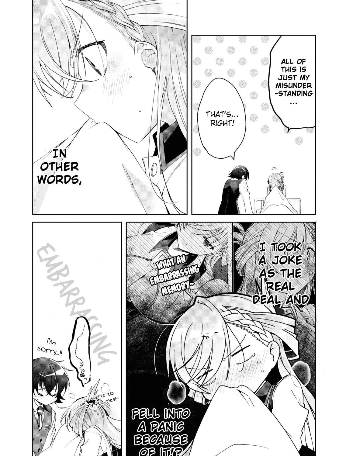 Isshiki-san wa Koi wo shiritai. Chapter 8 page 45 - 
