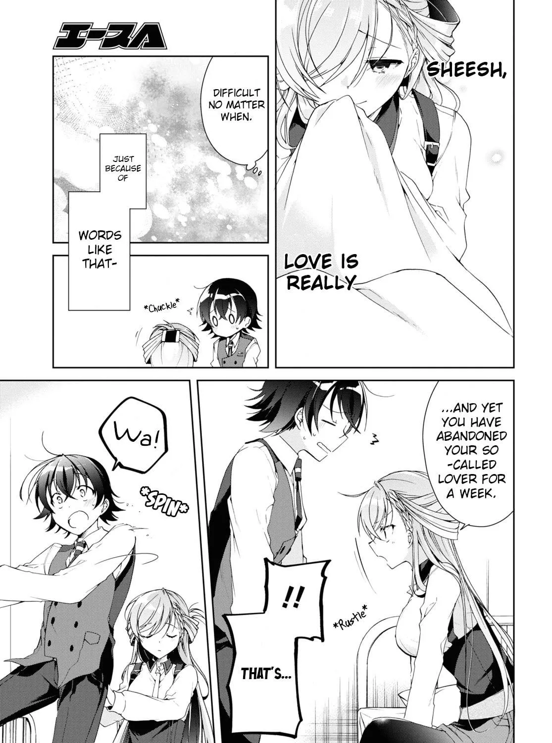 Isshiki-san wa Koi wo shiritai. Chapter 8 page 49 - 