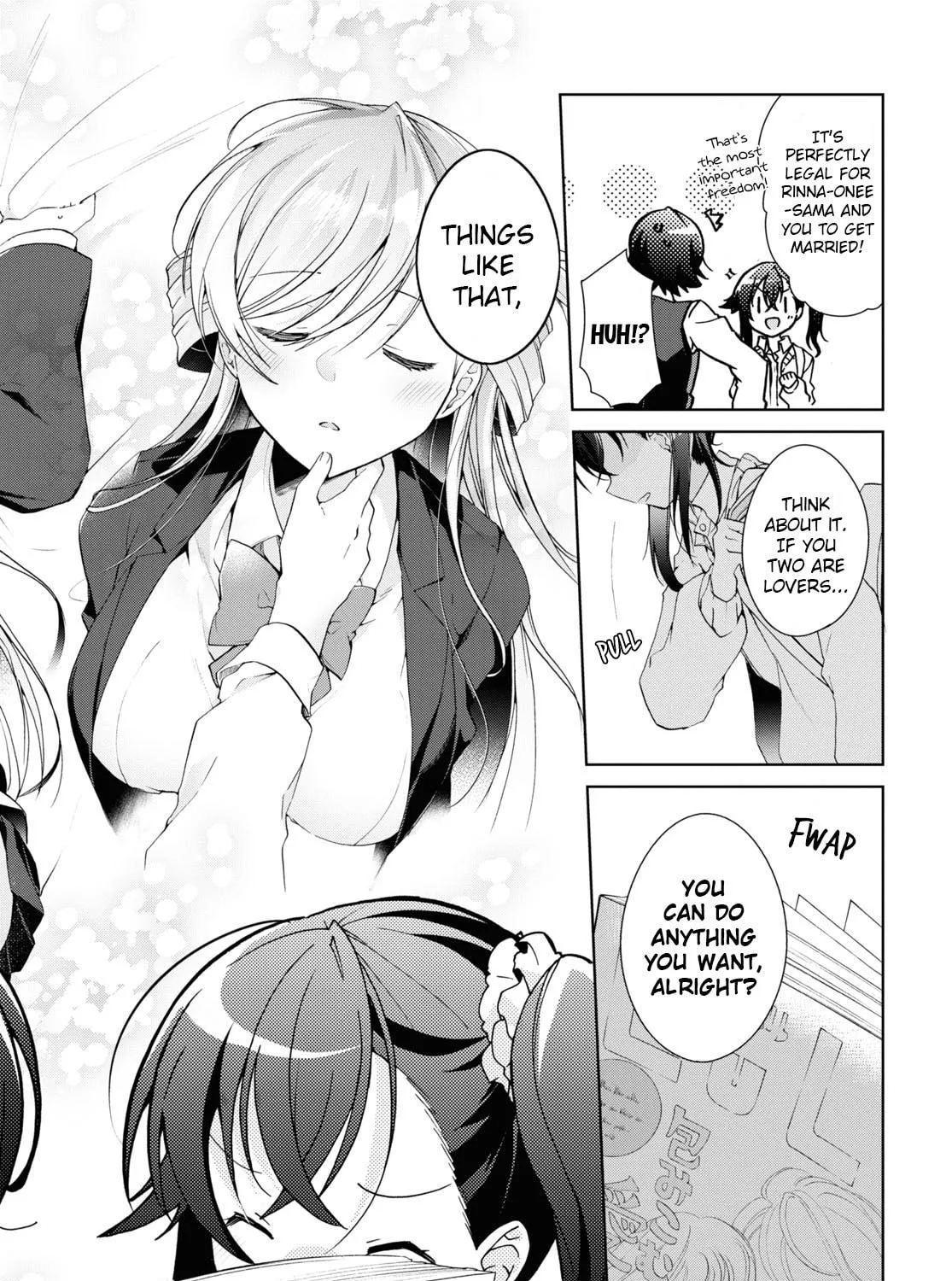 Isshiki-san wa Koi wo shiritai. Chapter 9 page 35 - 