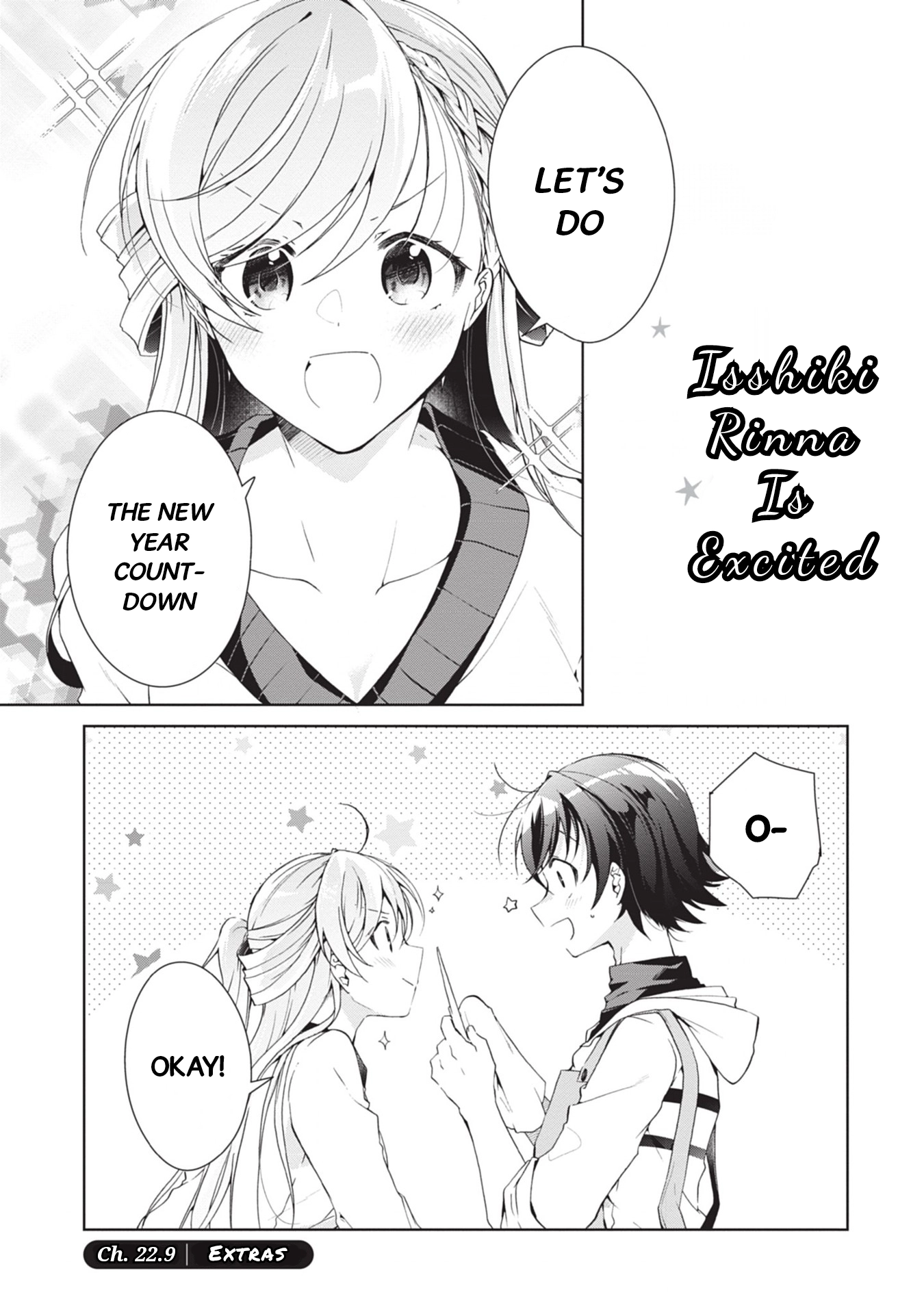 Isshiki-san Wants to Know About Love. Chapter 22.9 page 1 - 