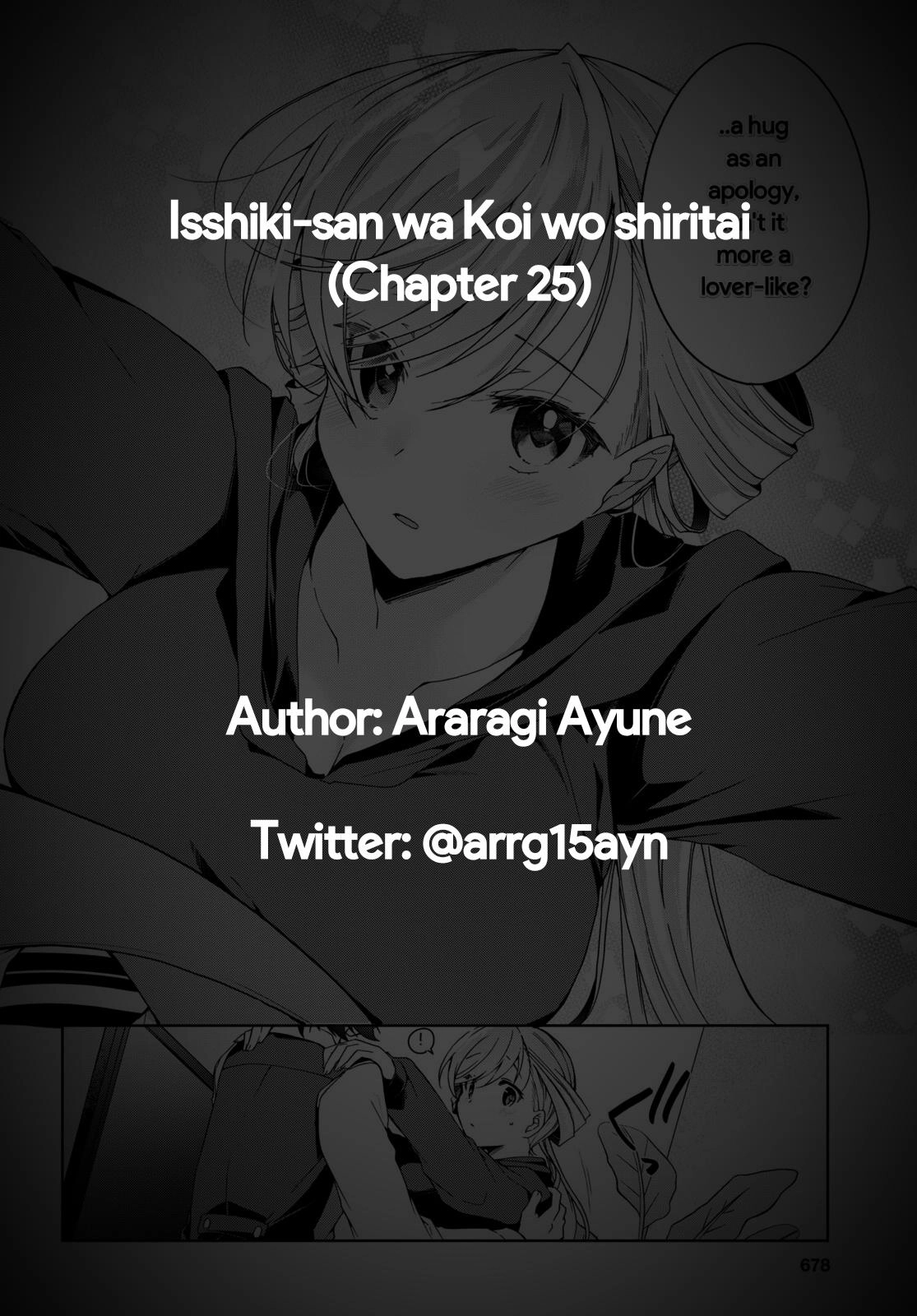 Isshiki-san Wants to Know About Love. Chapter 25 page 34 - 