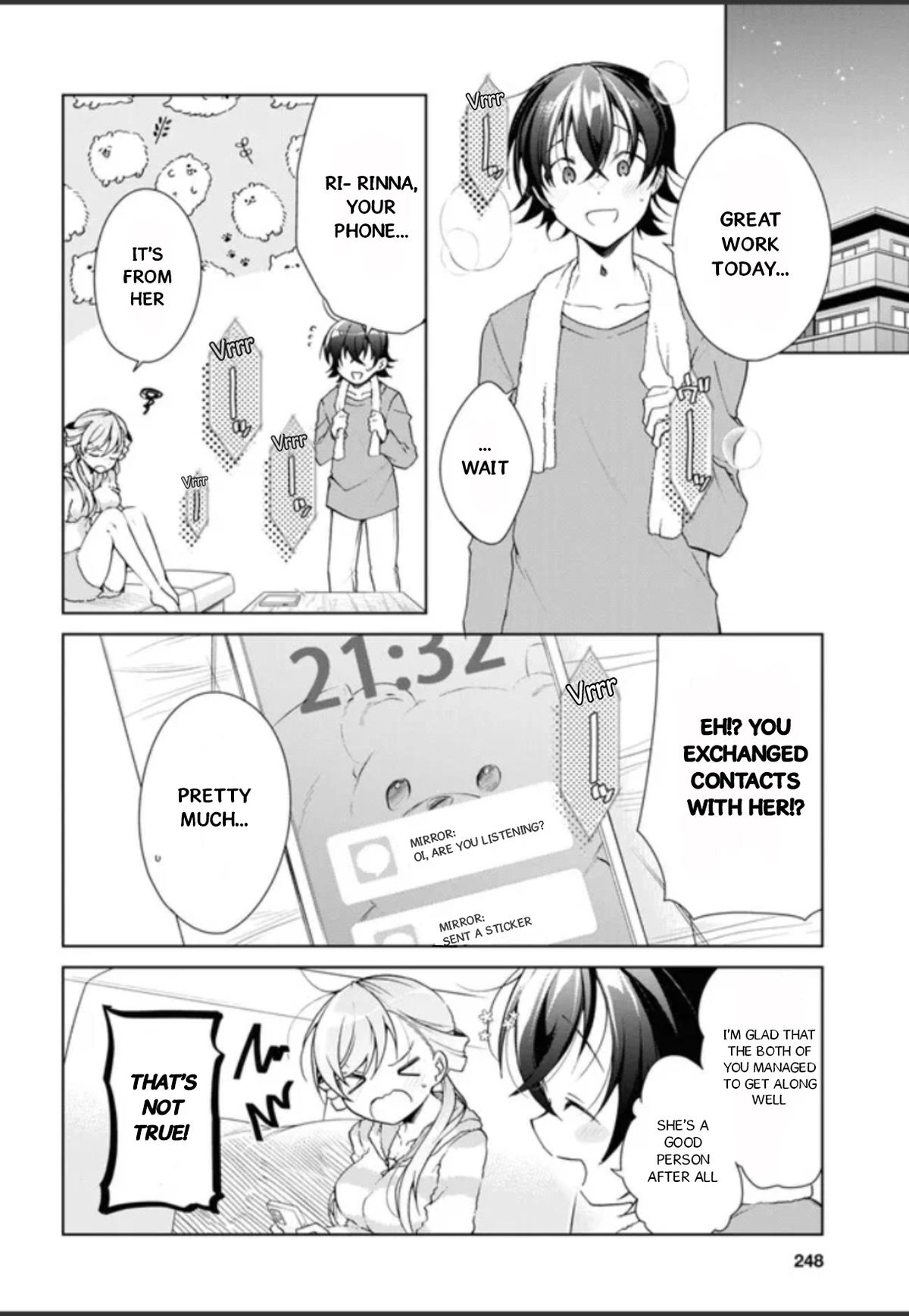 Isshiki-san Wants to Know About Love. Chapter 32.5 page 22 - 