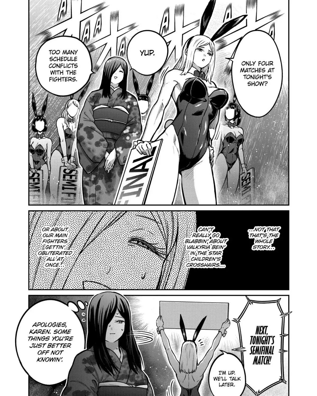 Isshou Senkin Chapter 71 page 17 - 
