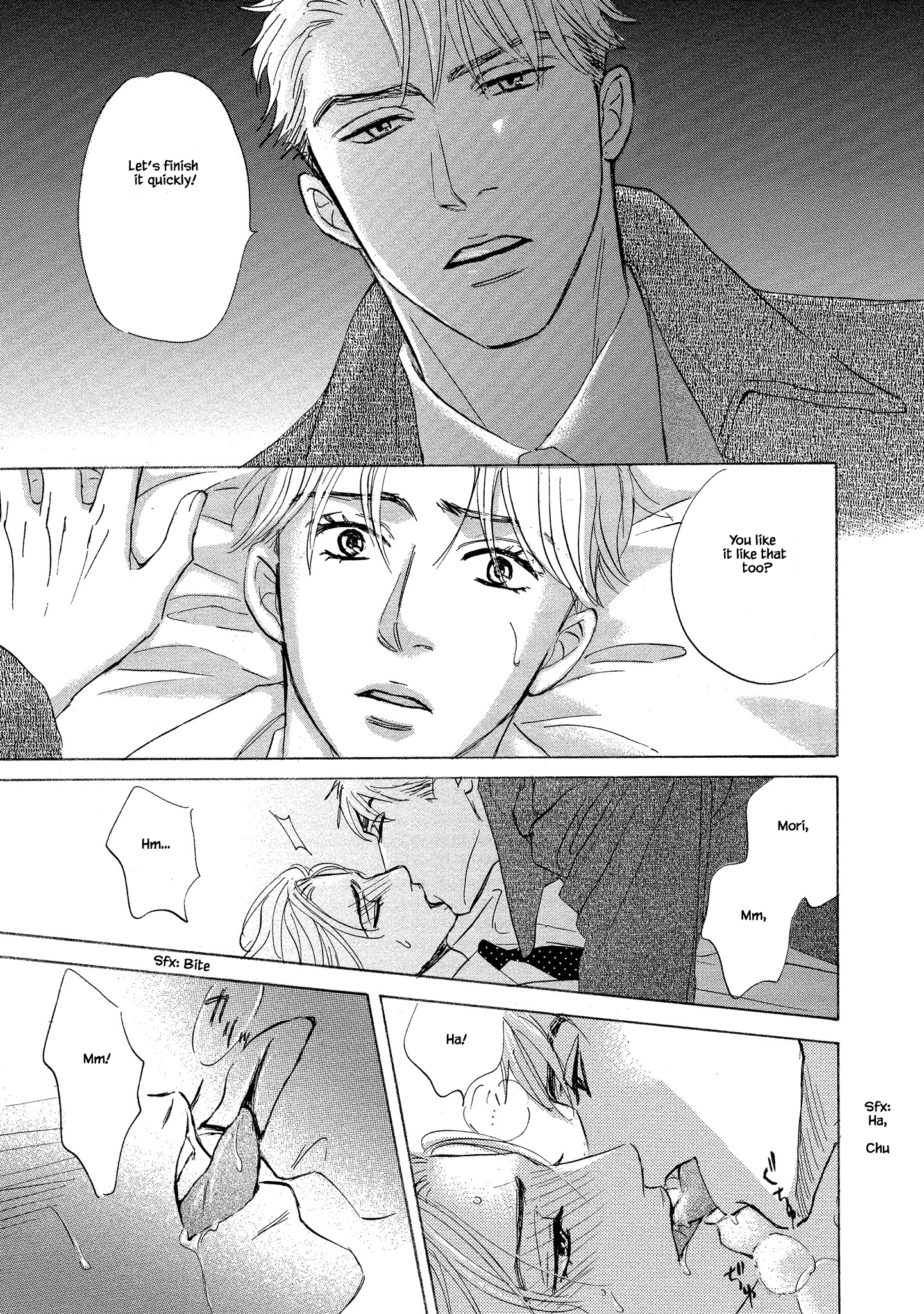 Isshou Tsuzukerarenai Shigoto side story - Mori and Mikami Chapter 3.1 page 7 - 