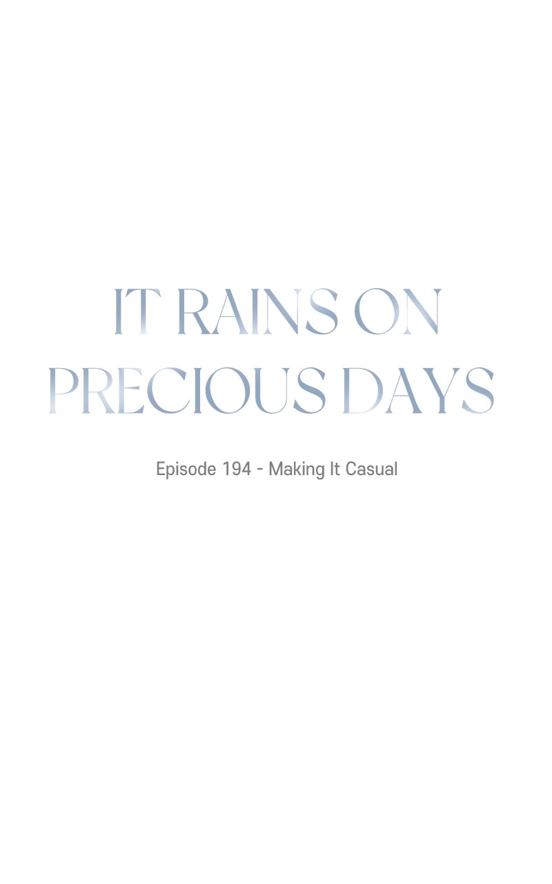 It Rains on Precious Days Ep. 194 - Making It Casual page 11 - 