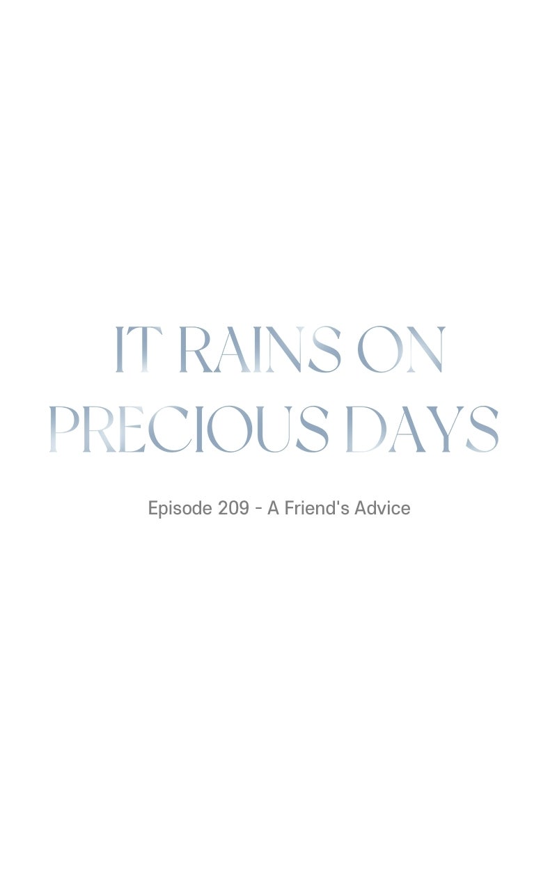 It Rains on Precious Days Ep. 209 - A Friend