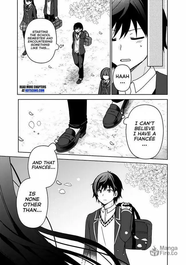 It Turns Out That I Have a Fiancee, but She Is the Famous “Villainess” of the School. What Should I Do? Chapter 1.1 page 9 - 