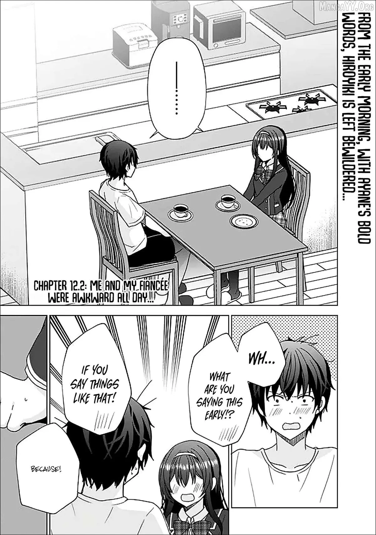 It Turns Out That I Have a Fiancee, but She Is the Famous “Villainess” of the School. What Should I Do? Chapter 12.2 page 2 - 