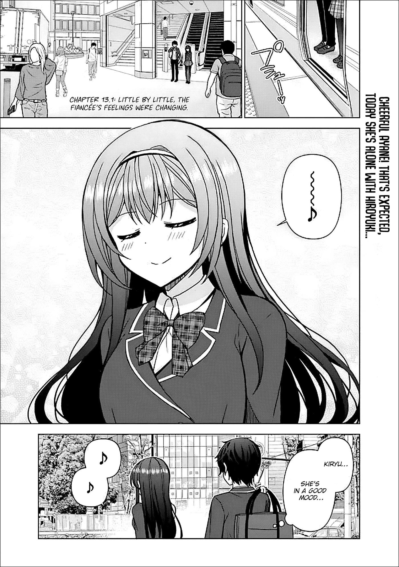 It Turns Out That I Have a Fiancee, but She Is the Famous “Villainess” of the School. What Should I Do? Chapter 13.1 page 2 - 