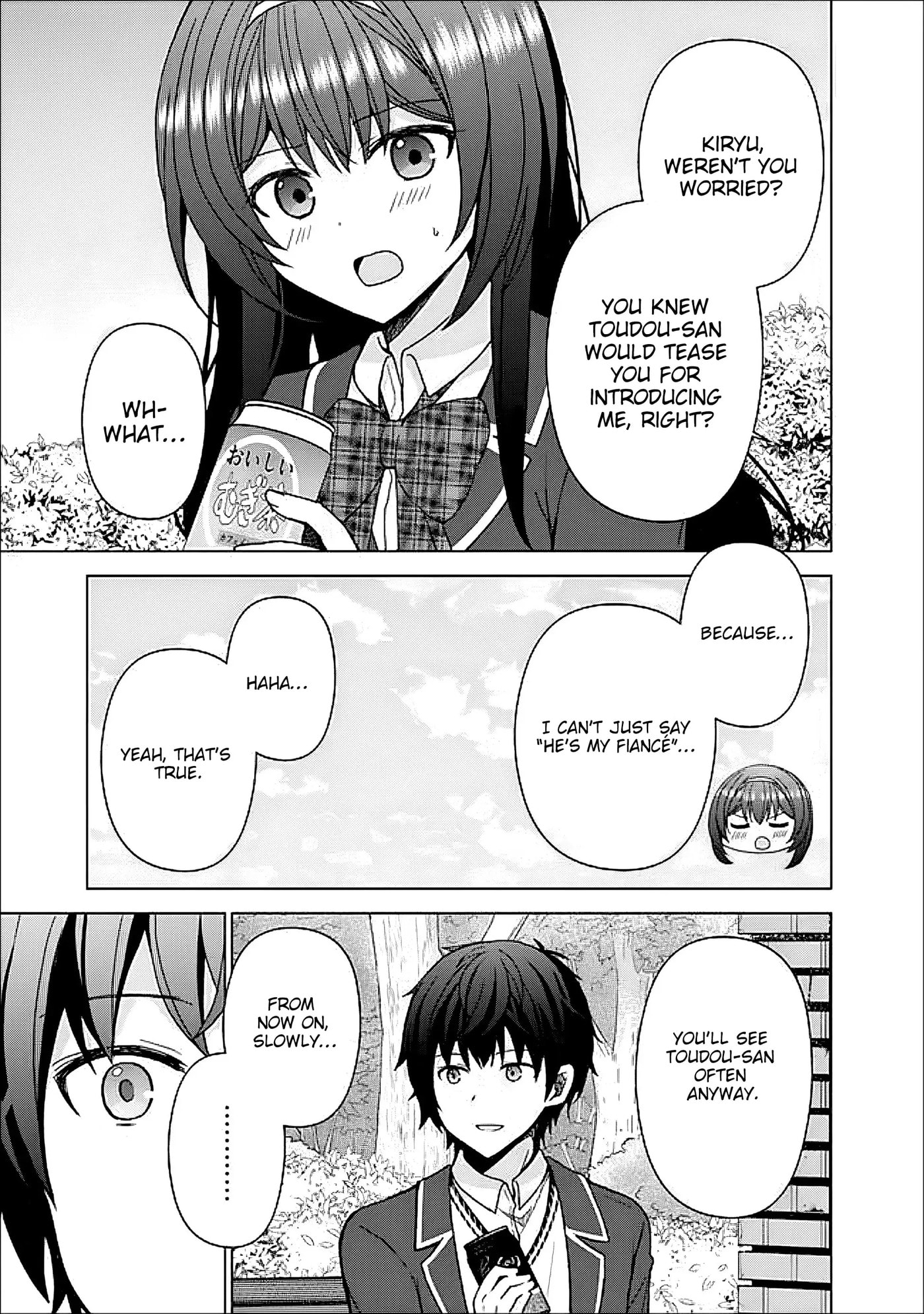 It Turns Out That I Have a Fiancee, but She Is the Famous “Villainess” of the School. What Should I Do? Chapter 13.2 page 11 - 