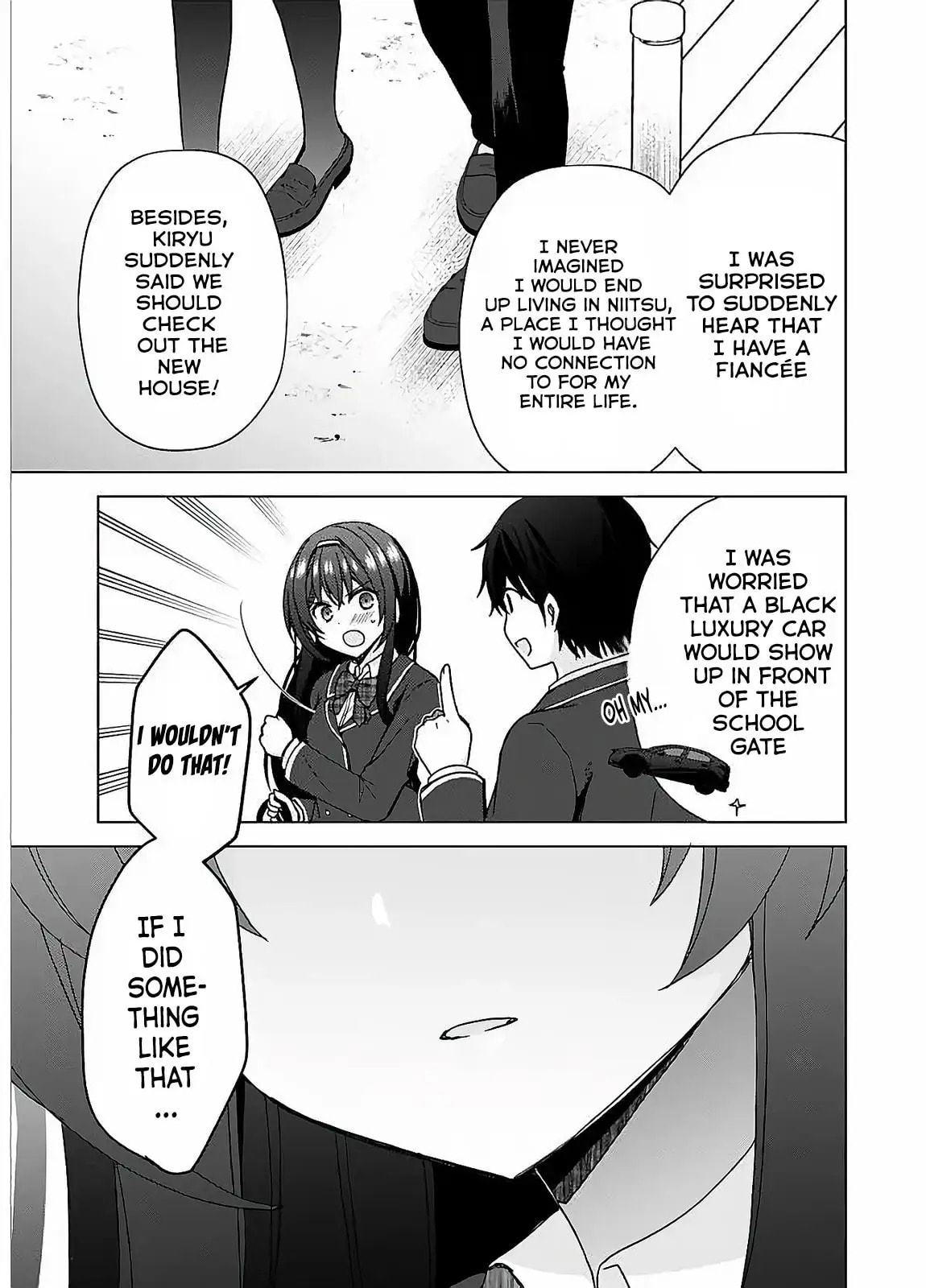 It Turns Out That I Have a Fiancee, but She Is the Famous “Villainess” of the School. What Should I Do? Chapter 2.1 page 12 - 