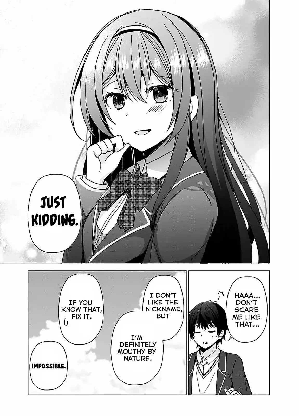 It Turns Out That I Have a Fiancee, but She Is the Famous “Villainess” of the School. What Should I Do? Chapter 2.2 page 9 - 