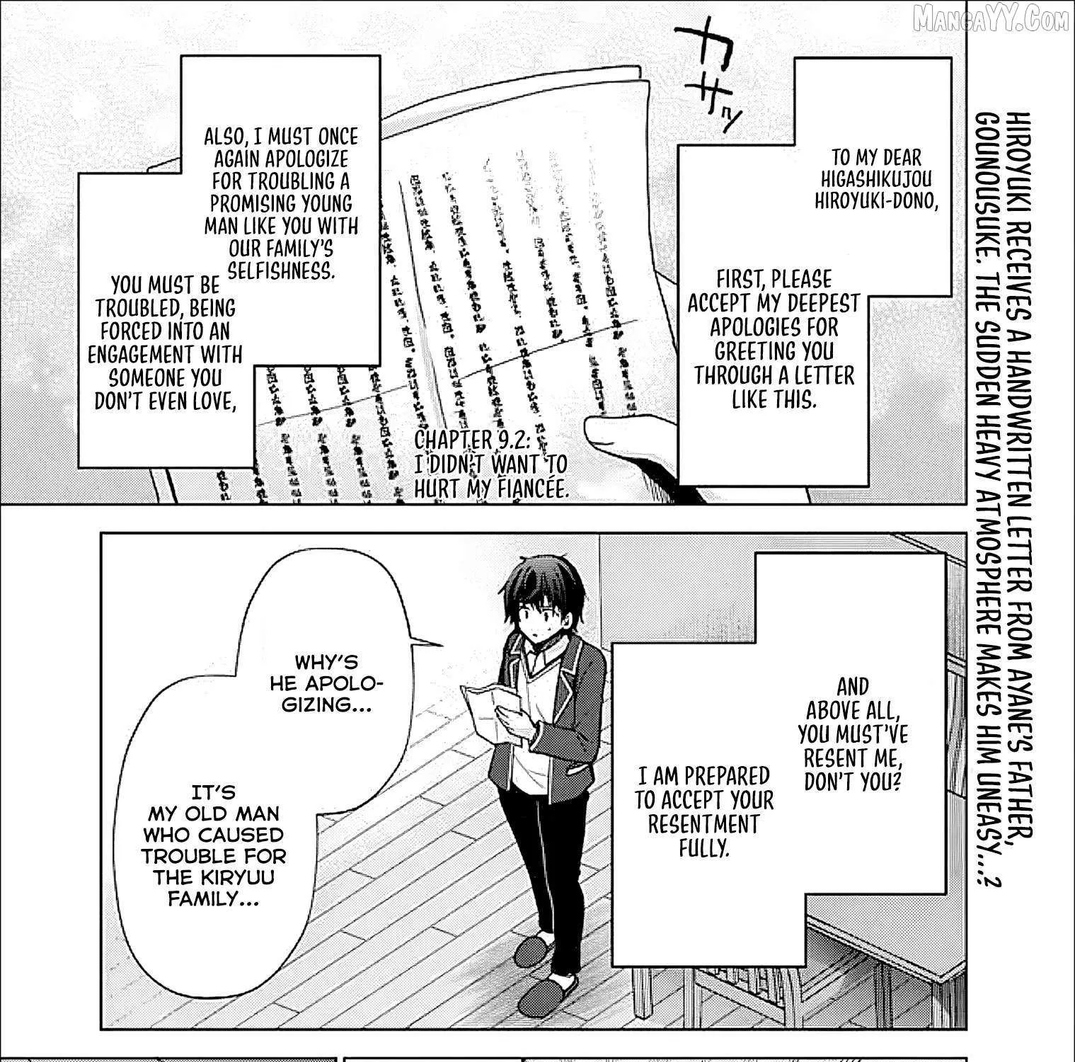 It Turns Out That I Have a Fiancee, but She Is the Famous “Villainess” of the School. What Should I Do? Chapter 9.2 page 2 - 