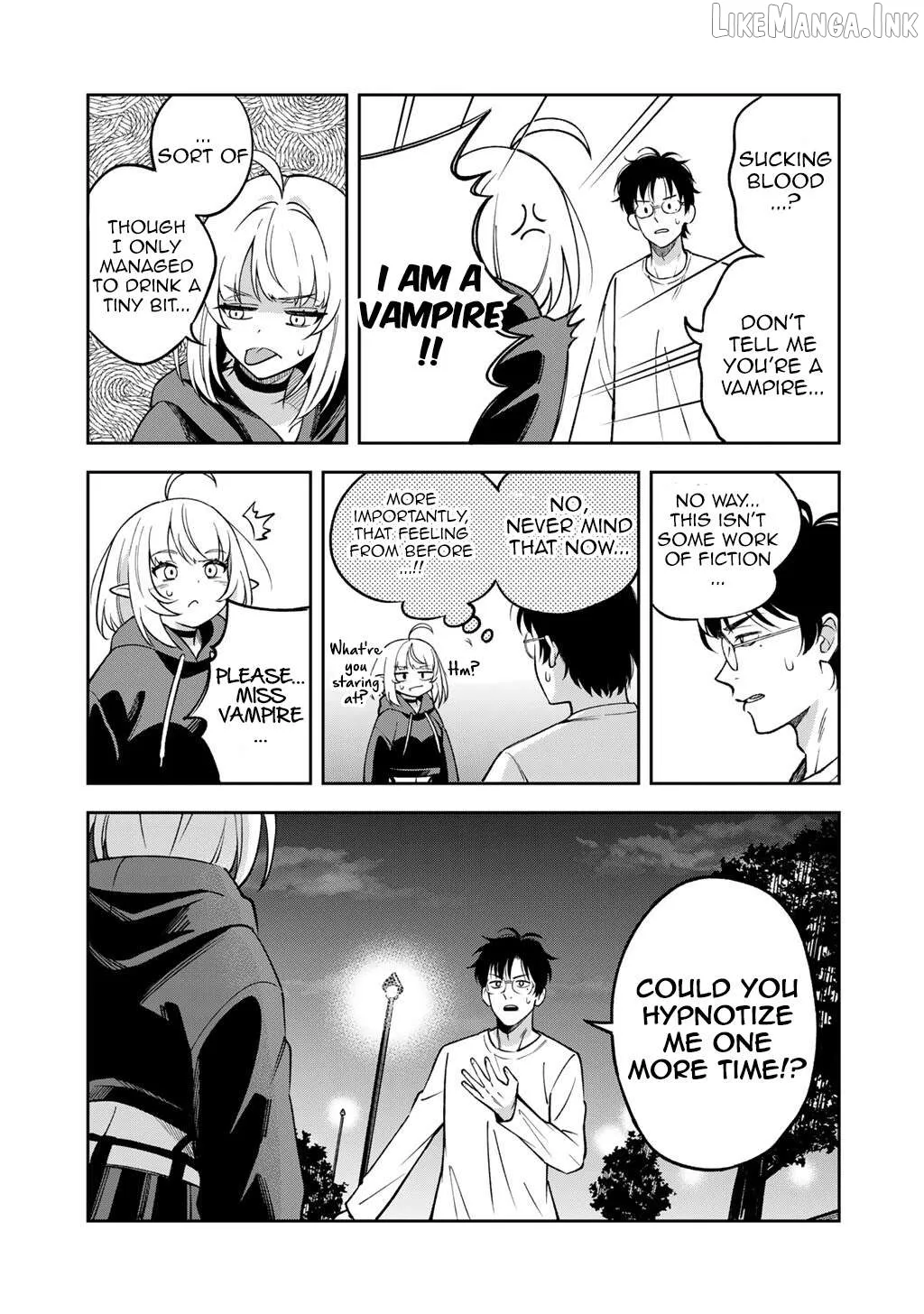 Itadakimasu, Yoake Made. ~Nemurenai Shousetsuka to Suenai Kyuuketsuki~ Chapter 1 page 25 - 