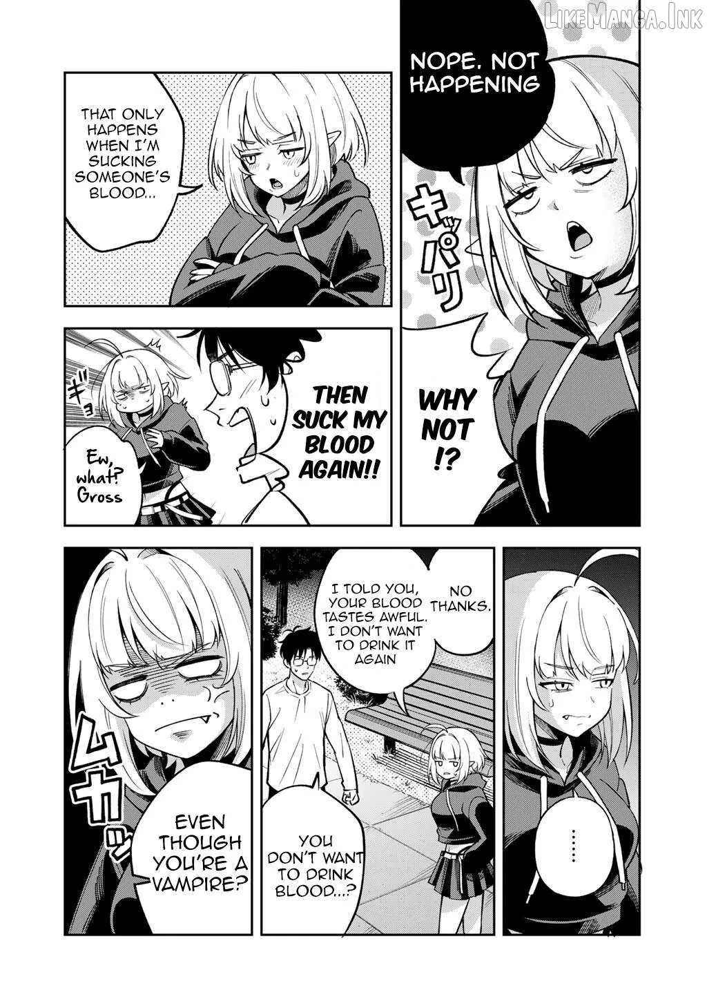 Itadakimasu, Yoake Made. ~Nemurenai Shousetsuka to Suenai Kyuuketsuki~ Chapter 1 page 26 - 