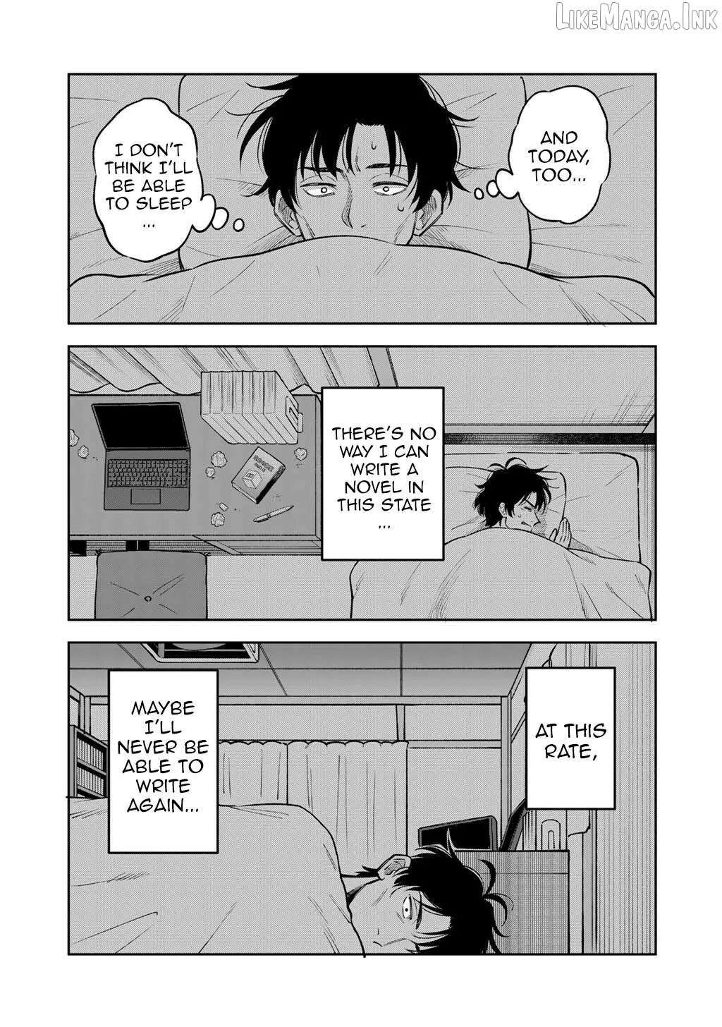 Itadakimasu, Yoake Made. ~Nemurenai Shousetsuka to Suenai Kyuuketsuki~ Chapter 1 page 8 - 
